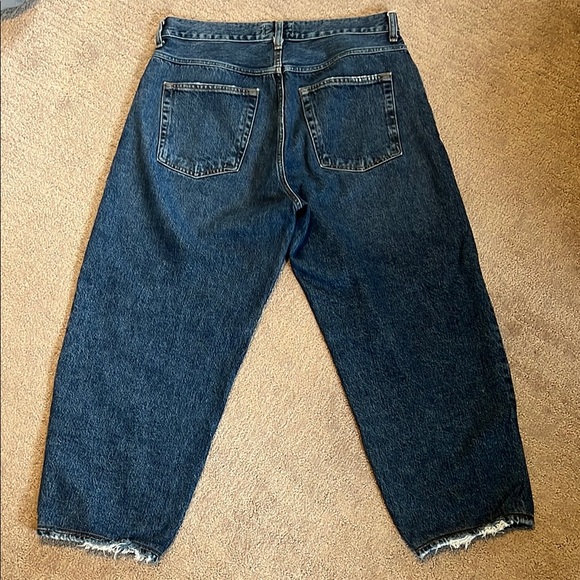 Agolde Blue Barrel Jeans 31 Tapered Baggy fit - Picture 4 of 6
